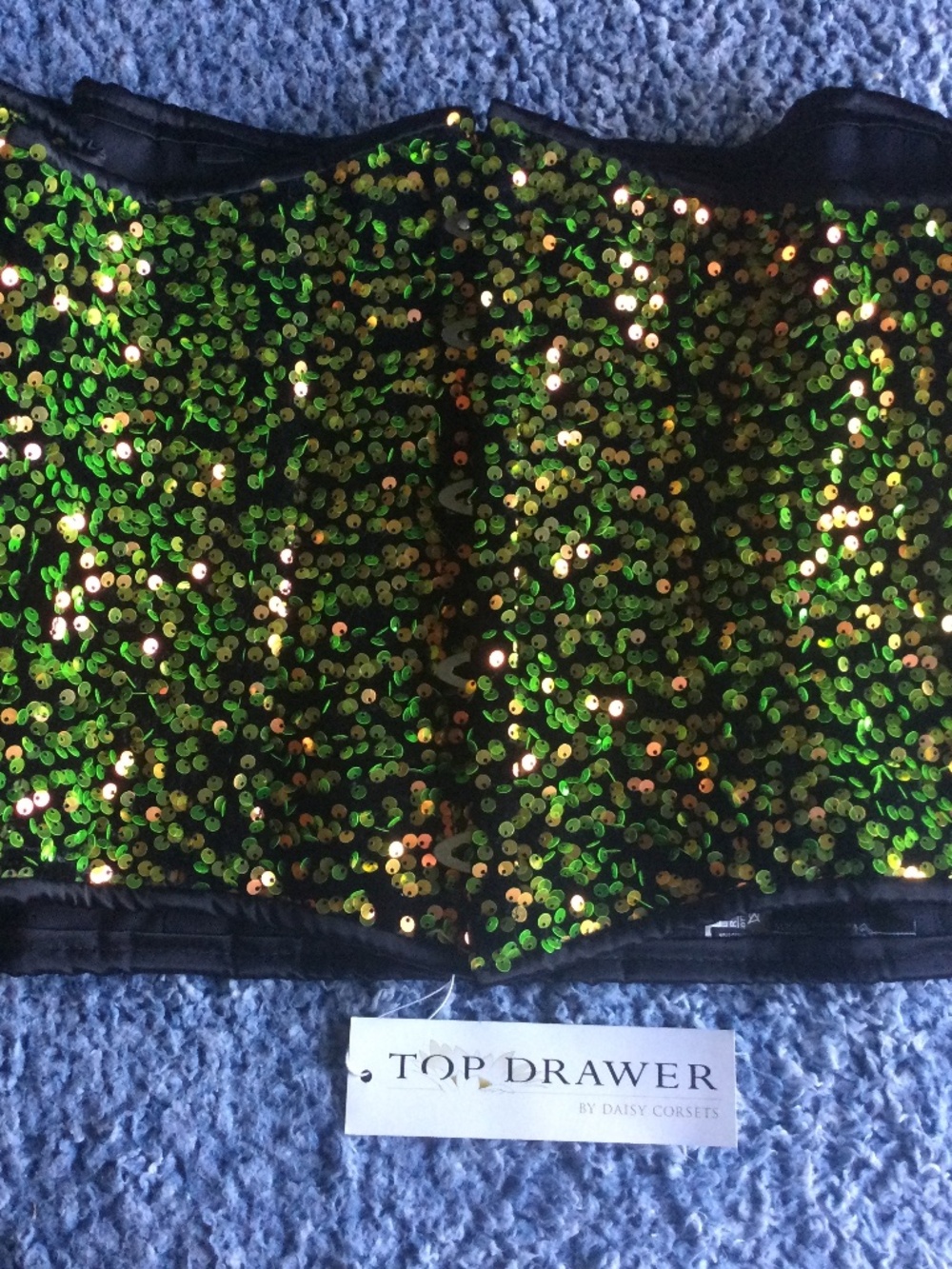 Daisy sequin Corset size xxL